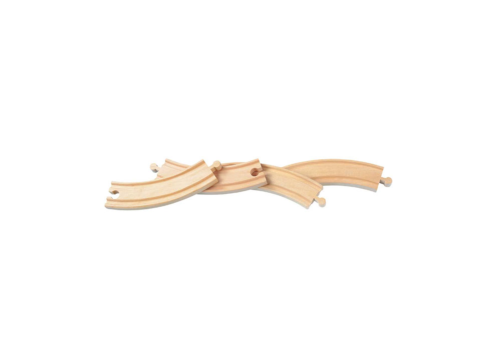 Dlouhá kruhová kolej průměr 40cm - 4 kusy - Maxim 50905