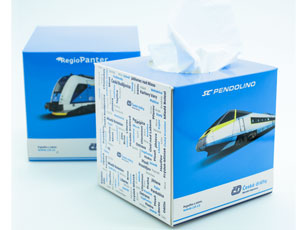 Papírové kapesníky box