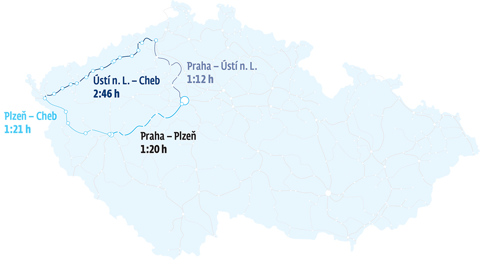 InterJet mapa