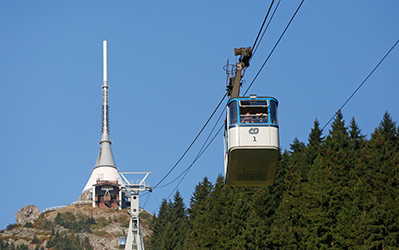 Lanová dráha Liberec-Horní Hanychov - Ještěd