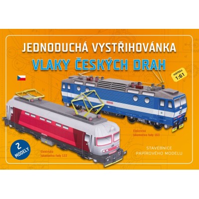 Vystřihovánky - Vlaky...