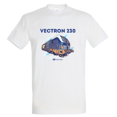 Triko vectron 230 bílá