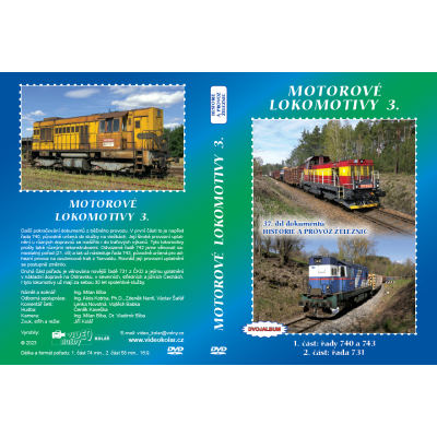 DVD - Motorové lokomotivy 3.