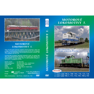 DVD - Motorové lokomotivy 1.