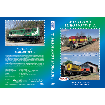 DVD - Motorové lokomotivy 2.