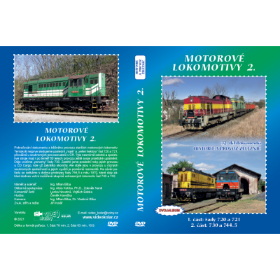 DVD - Motorové lokomotivy 2.