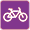 fialová cyklotrasa