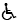 symbol vozíčkáře