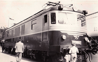 Lokomotiva E 698.002, foto: archiv Jaroslava Wagnera